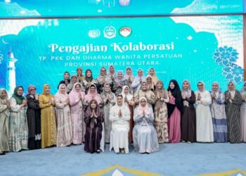 TP PKK dan Dekranasda Sumut Gelar Pengajian, Tekankan Peran Strategis Perempuan