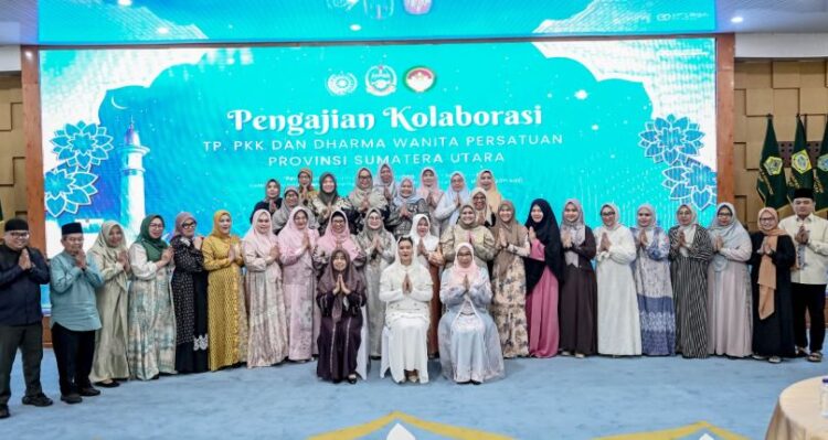 TP PKK dan Dekranasda Sumut Gelar Pengajian, Tekankan Peran Strategis Perempuan