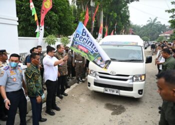 Gubernur Sumut Bobby Nasution Luncurkan 33 Unit Bus Perintis Gratis untuk Pelajar