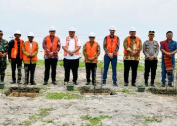 PATS Rp6,9 Miliar Dibangun di Samosir, Sawah Tadah Hujan Siap Panen 3 Kali Lipat