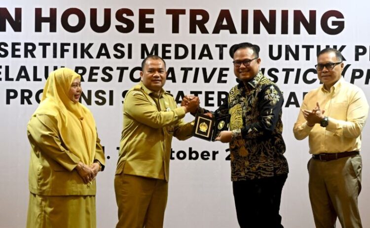 Pemprov Sumut Latih Paralegal Desa Dorong Penyelesaian Sengketa Nonlitigasi