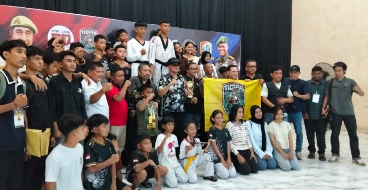 Tiger Sumatra Binjai Juara Umum Kejuaraan Taekwondo Piala Dansat Siber TNI