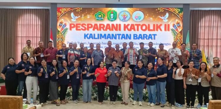 Pesparani Katolik II Kalbar 2026 Ditutup, Kota Pontianak Raih Juara Umum