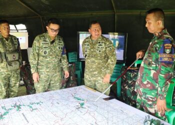 Kasdam XIX/Tuanku Tambusai Tinjau Kesiapan Latihan Pratugas Yonif 132/BS di Kampar