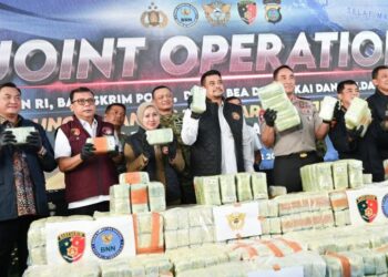 Gempur Jaringan Internasional! Operasi Gabungan Gagalkan Penyelundupan 1,16 Ton Ketamin Rp1,856 Triliun di Selat Malaka