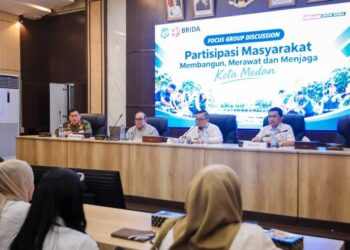 Brida Medan Gelar FGD, Dorong Partisipasi Warga Jaga Fasilitas Publik dan Keamanan