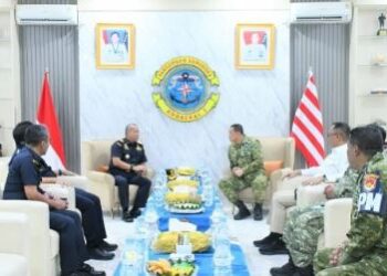 Dankodaeral I Terima Kunjungan Bea Cukai Sumut, Perkuat Sinergi Pengamanan Perairan