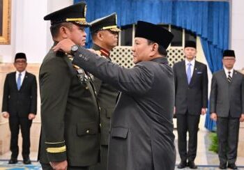 Presiden Prabowo Lantik Jenderal Maruli Simanjuntak sebagai Wakil Panglima TNI