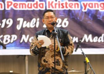 Ketua DPRD Medan Wong Chun Sen Hadiri Malam Apresiasi GAMKI Rise Up Vol.2